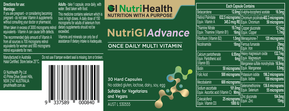 NutriGI Advance